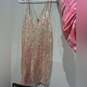 glitter dress (brand new w/tags)